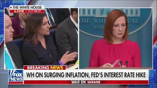 Jen Psaki Says Biden Called Putin a ‘War Criminal’ Based on ‘What He’s Seen on Television’