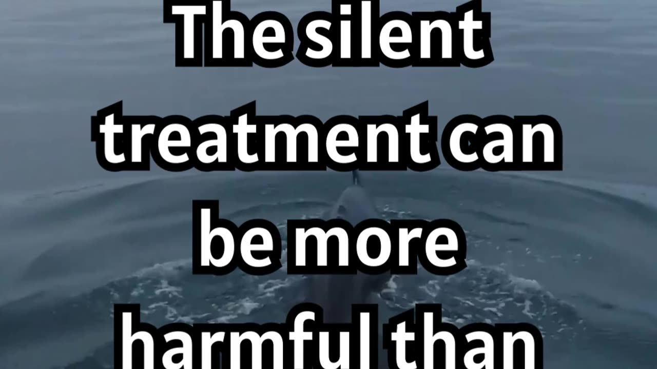 Silent Treatment Impact