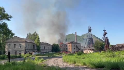 Ukraine War - Arrivals at Voznesensky mine, Petrovka