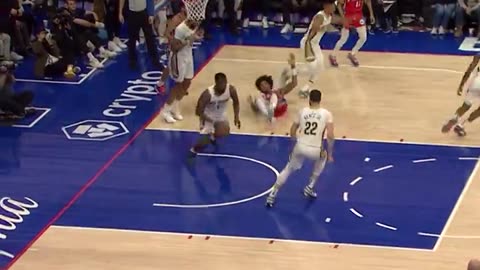 Zion Swats It Away! Powerful Block Protects the Pelicans' Paint!