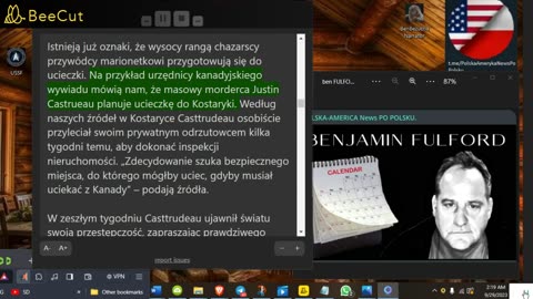 🔴Benjamin Fulford: 🔴 25 września 2023 r W tym roku - Czerwony Październik