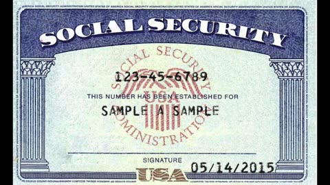 DONT FALL FOR THE SOCIAL SECURITY PSYOP ITS ALL PART OF THE GREAT RESET DIGITAL ID ENSLAVEMENT