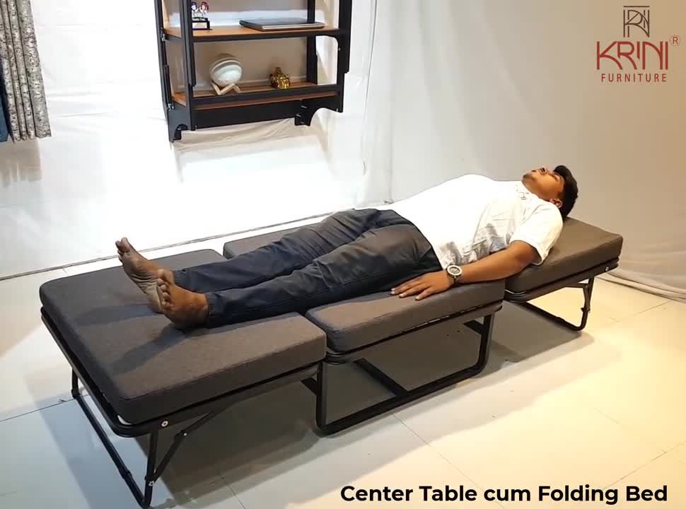 Folding Cot | Center Table cum Folding Bed Single