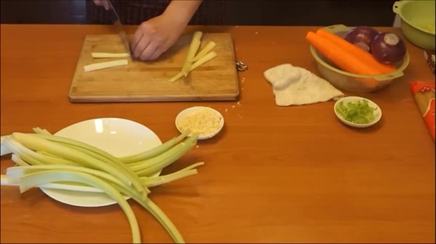 The Preparation Process Of Side Dishes