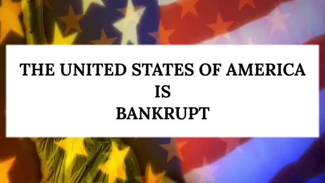 America is Bankrupt!! Here is proof!!