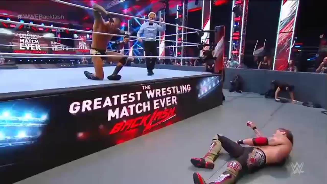 Randy Orton vs Edge Greatest match ever backlash.