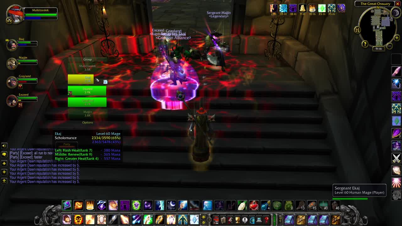 World of Warcraft Classic Healing as Priest part 2