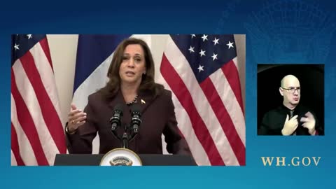 Kamala Harris Reveals What She Discussed With President Macron