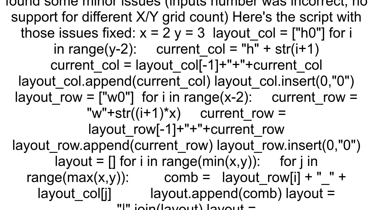 ffmpeg xstack layout in python