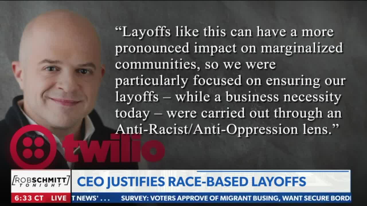 Twilio will fire people based on race