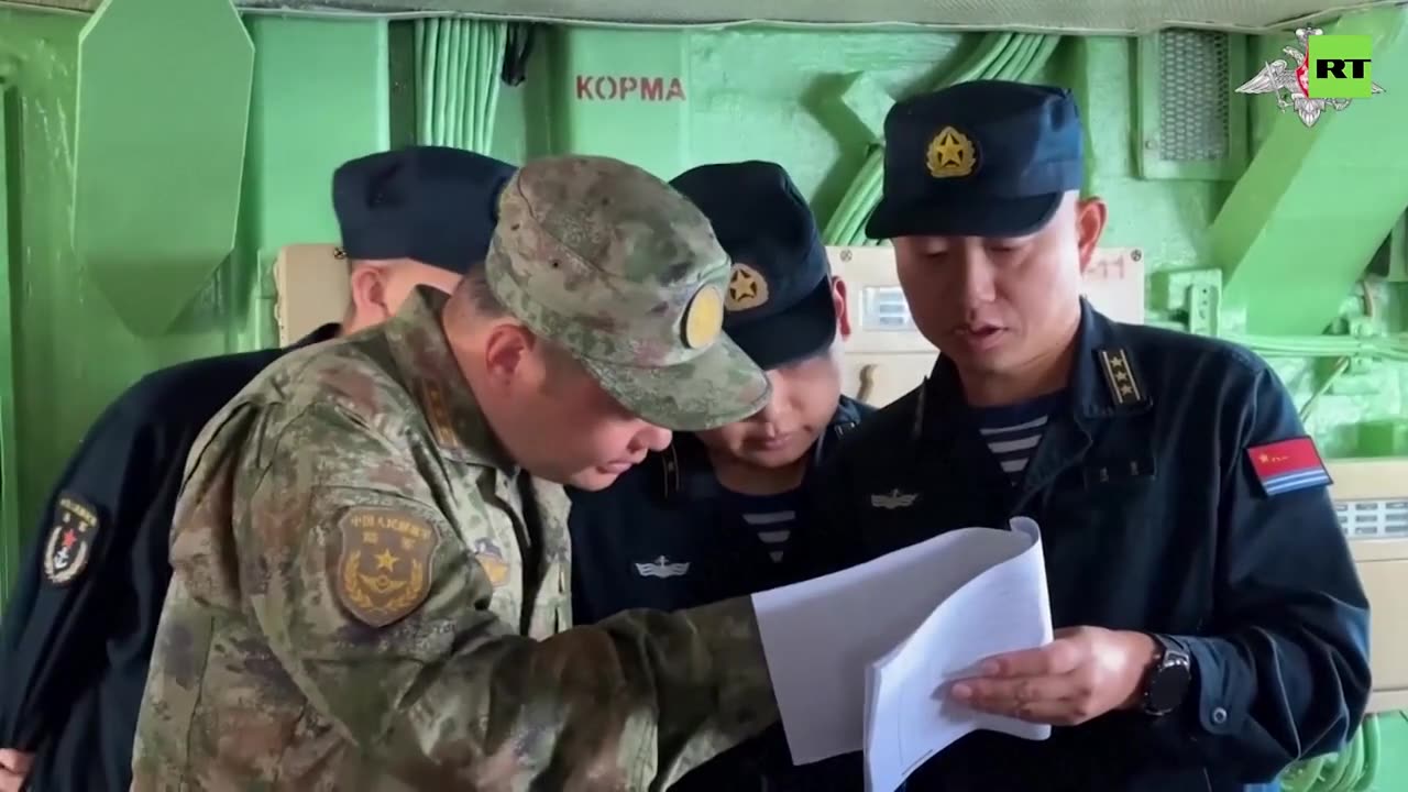 Russian and Chinese navies hold joint military drills 09/26