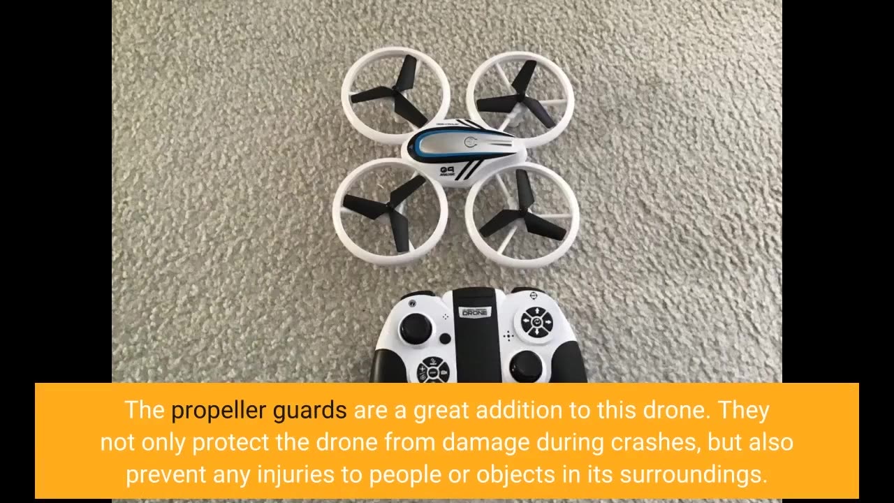 Q9s Drones for Kids,RC Drone with Altitude Hold and Headless Mode,Quadcopter with Blue&Green Li...