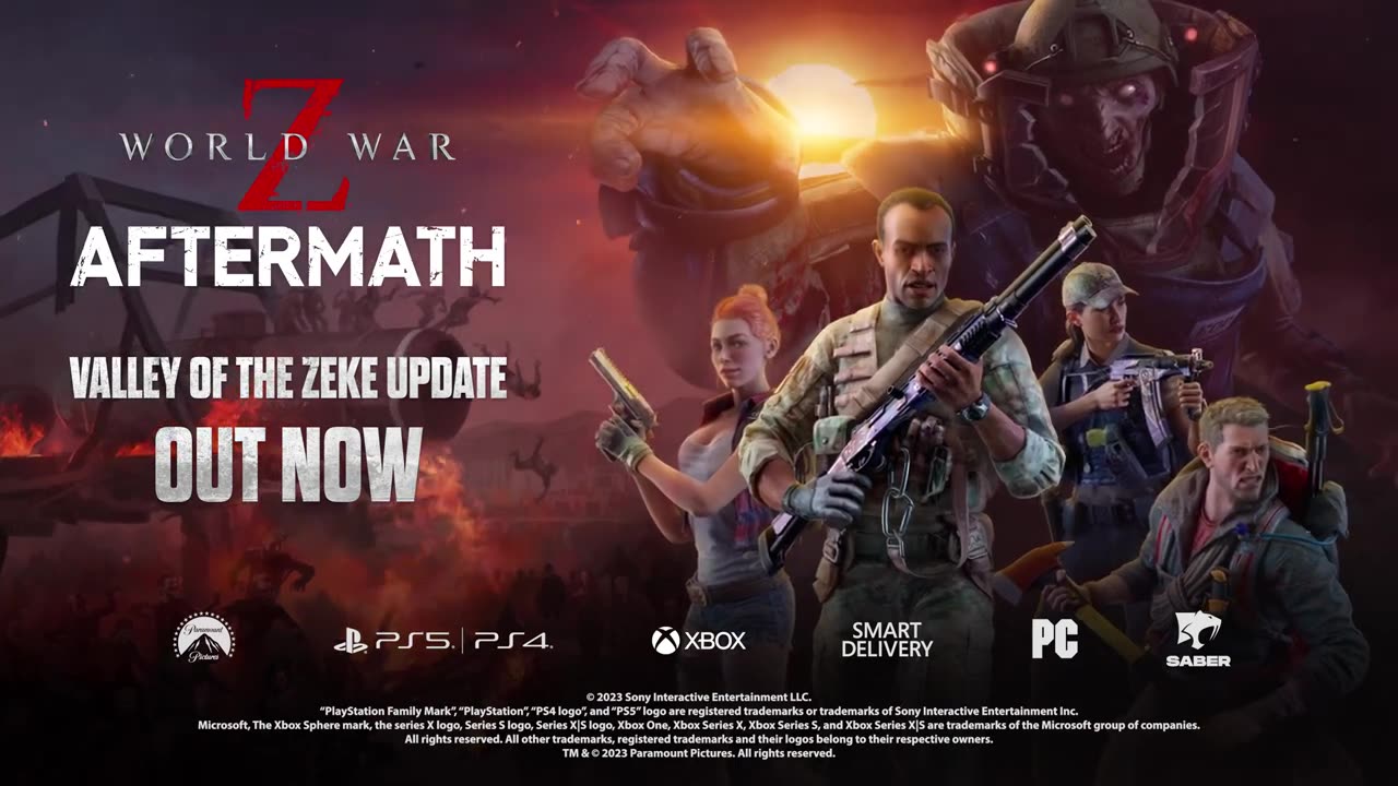 World War Z_ Aftermath - Official Valley of the Zeke Update Launch Trailer