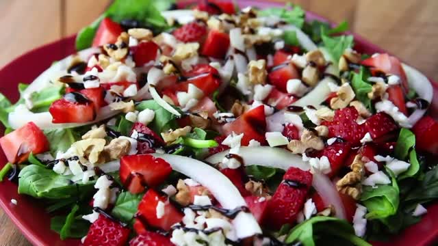 Strawberry Spinach Salad Recipe Healthy keto salad dressing recipe For Weight Loss