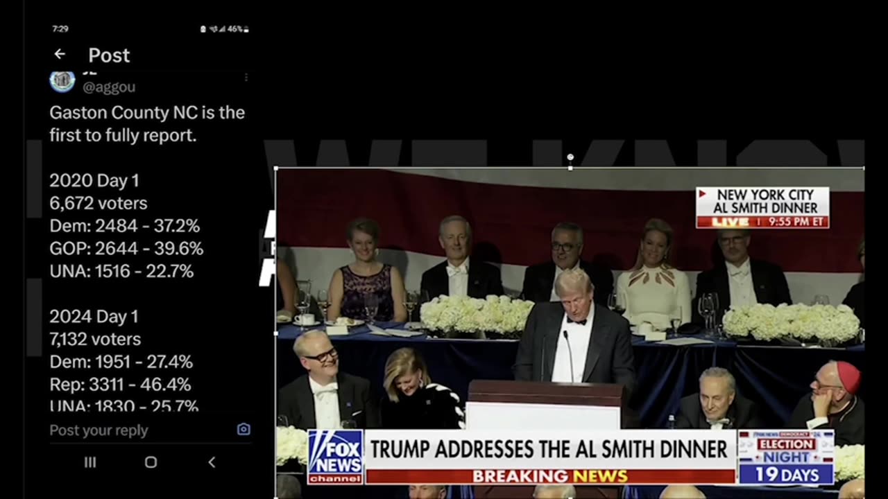 10~18~24 Update: Trump Roasts at AL Smith Dinner, Justice will be served! .......