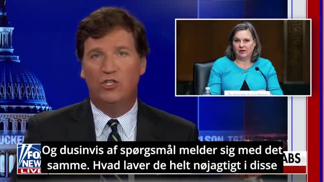 Tucker Carlson udsendelse: "Hvorfor financierer vi det her?"