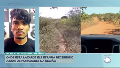 Lázaro Barbosa usa conhecimento da mata para se esconder da polícia