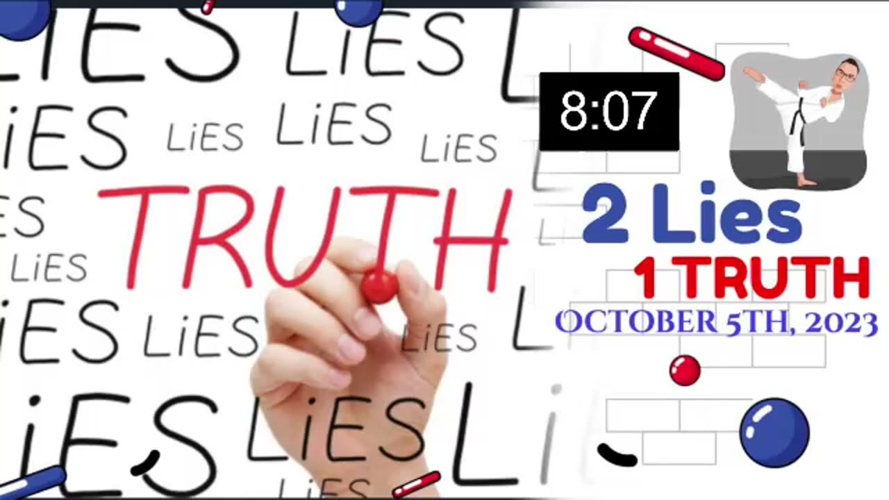 Phil Godlewski - 2 Lies and 1 TRUTH - October 5th, 2023