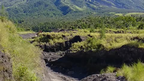 The beautiful volcano in the Philippines