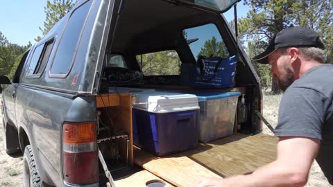 The Ultimate DIY Truck Bed Camper Build for Camping and Living in Your Truck