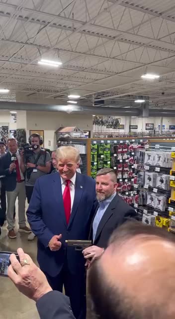 Trump buys a new Glock. Stay strapped or get clapped.