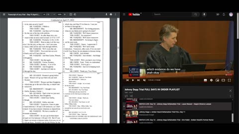 Couples react: Depp vs Heard transcripts of the trial day 10 (part 1)