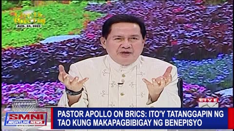 Pastor Apollo on BRICS: Ito'y tatanggapin ng tao kung makapagbibigay ng benepisyo