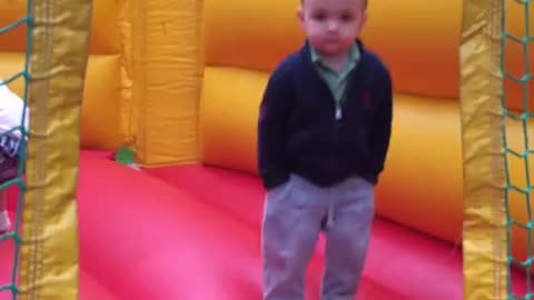 I will never be as cool as my 2 year old nephew in a bounce house