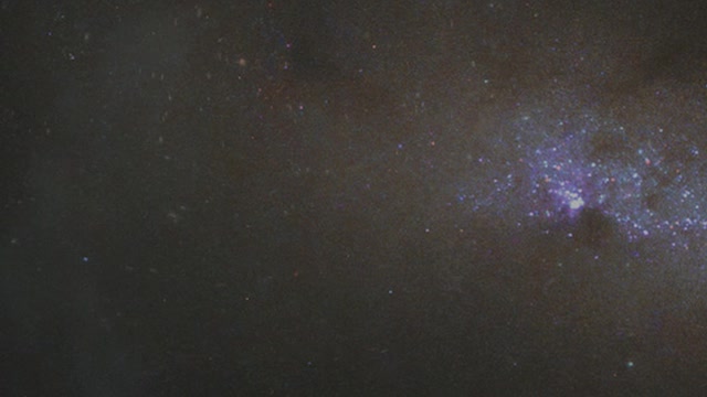 Milky Way seen in the sky