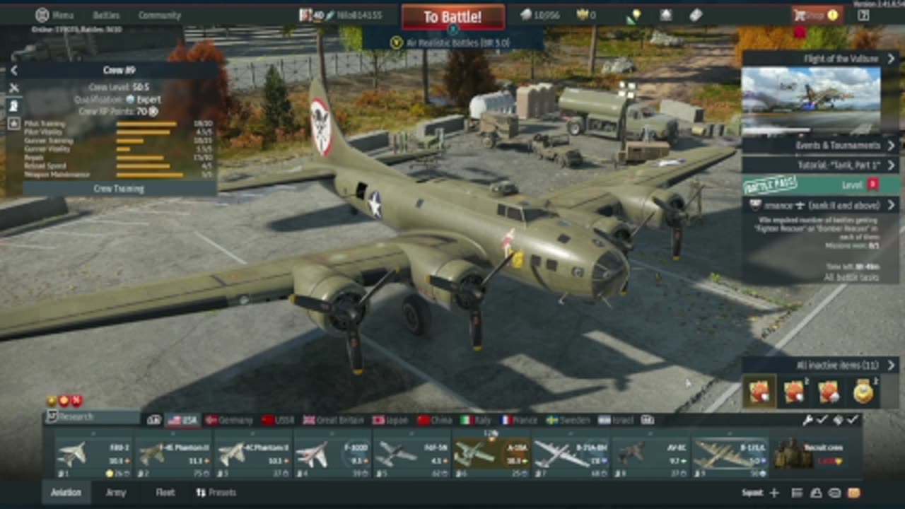 Failed bombing run in War Thunder.