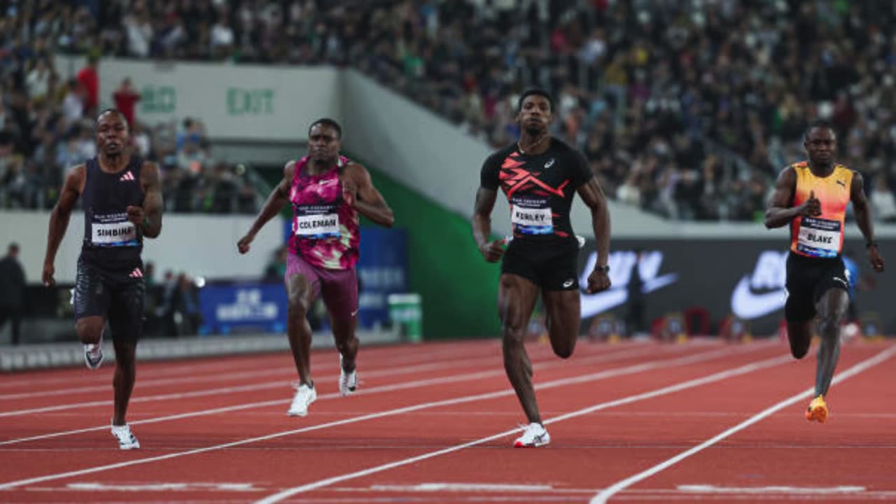 Christian Coleman Wins Men’s 100M|Diamond League Prefontaine Classic 2024.