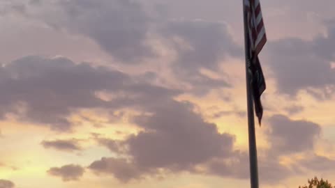 Beautiful Sunset at the Legion