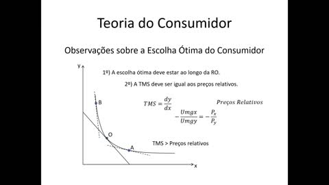 Microeconomia 043 Teoria do Consumidor Escolha Alocação de Renda