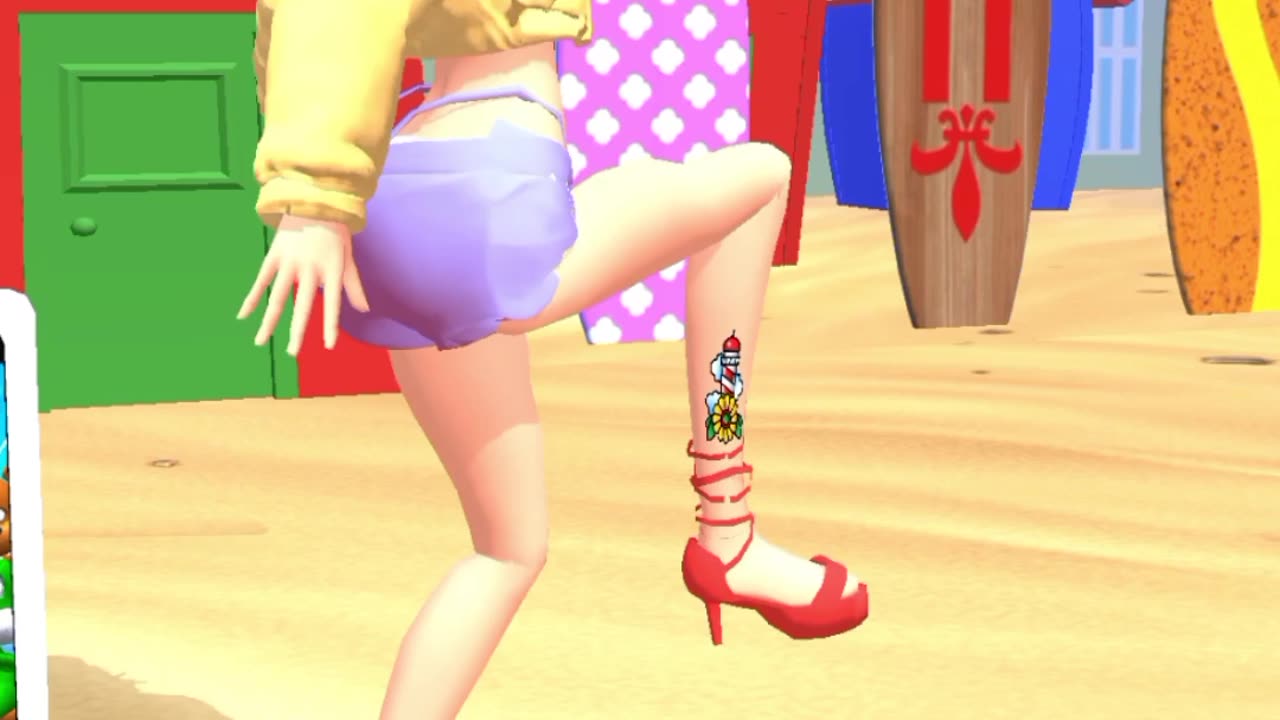 ASMR Tippy toe satisfying gameplay