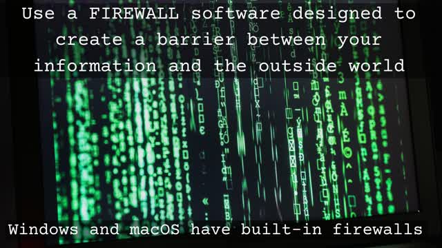 Ways to secure your computer from hackers