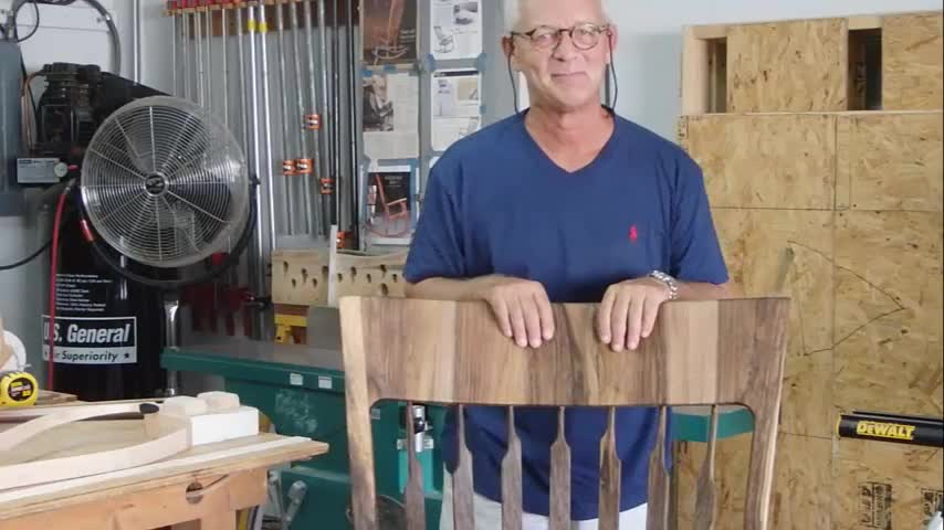 How Parker Converse makes his sculpted rocking chairs.