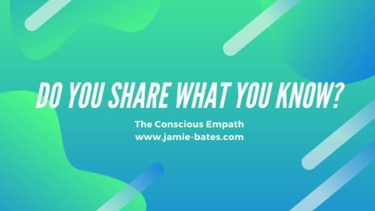 Do You Share What You Know