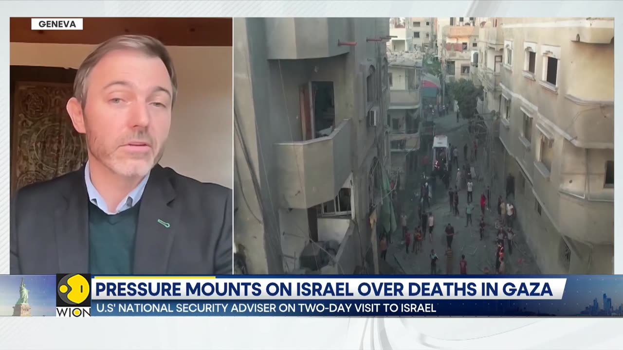 Pressure mounts on Israel over deaths in Gaza, Jake Sullivan to discuss timeline of war _ WION.