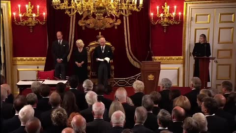 King Charles III proclaimed as King in St James’s Palace _ Historic Ceremony