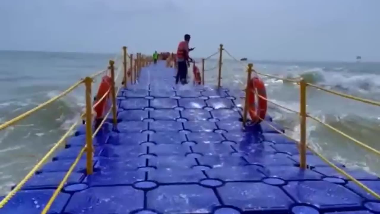 Floating Bridge at Malpe Beach, Udupi | Karnataka Tourism