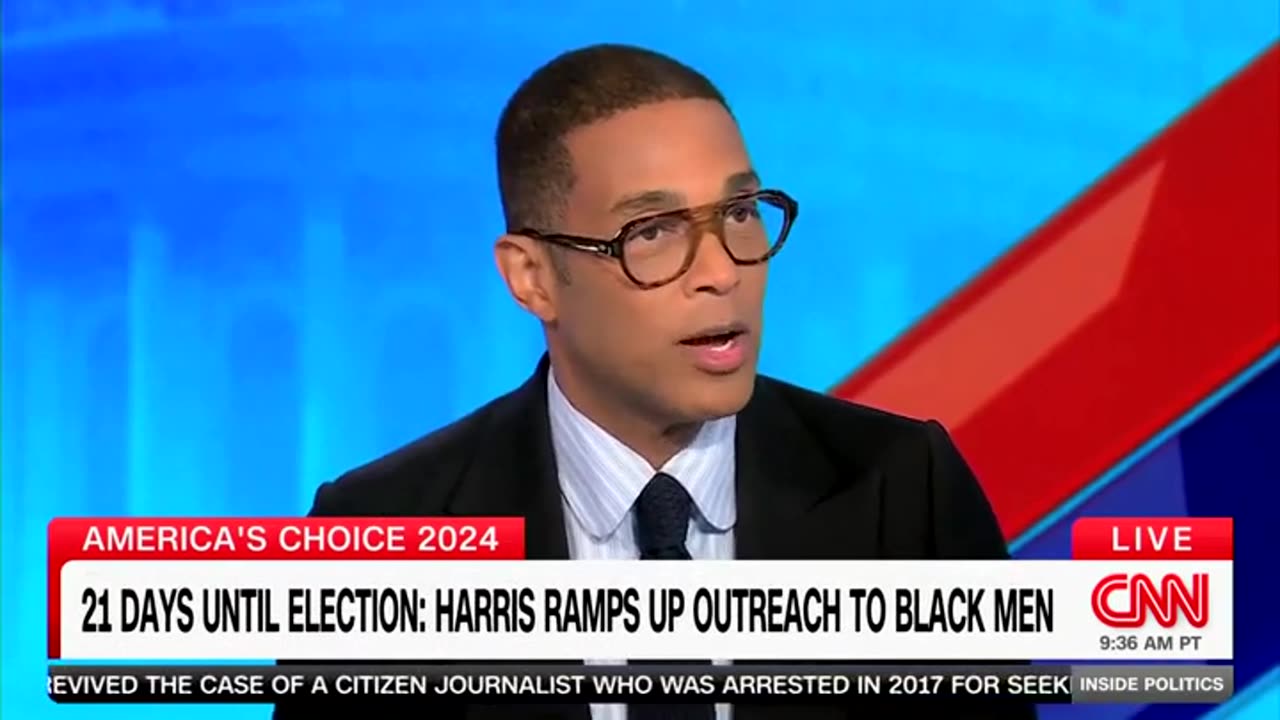 Don Lemon Says He Had To 'Correct' Several Black Men Who Support Donald Trump