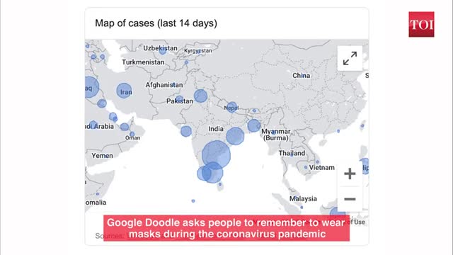 Google Doodle on Covid-19 Prevention: ''Wear Masks And Save Lives''