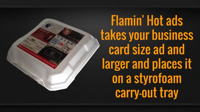 Small Business Marketing In Florida FLAMIN HOT ADS 1-833-ADS-TO-GO