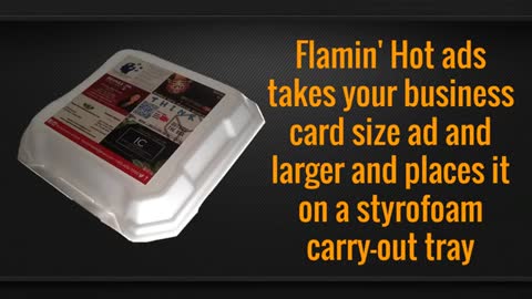 Small Business Marketing In Florida FLAMIN HOT ADS 1-833-ADS-TO-GO