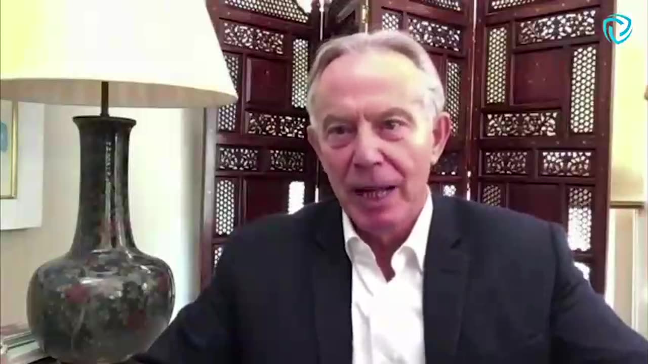 Tony Blair back in 2020, advocating for digital ID.