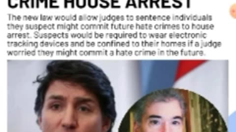 CANADA PLANS PRE-CRIME ARRESTS