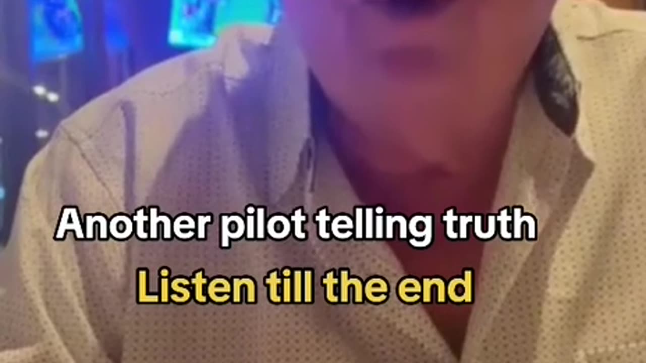 Pilot blew the whistle at the end about the airline industry.