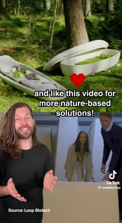 Who wants a LIVING MUSHROOM coffin?