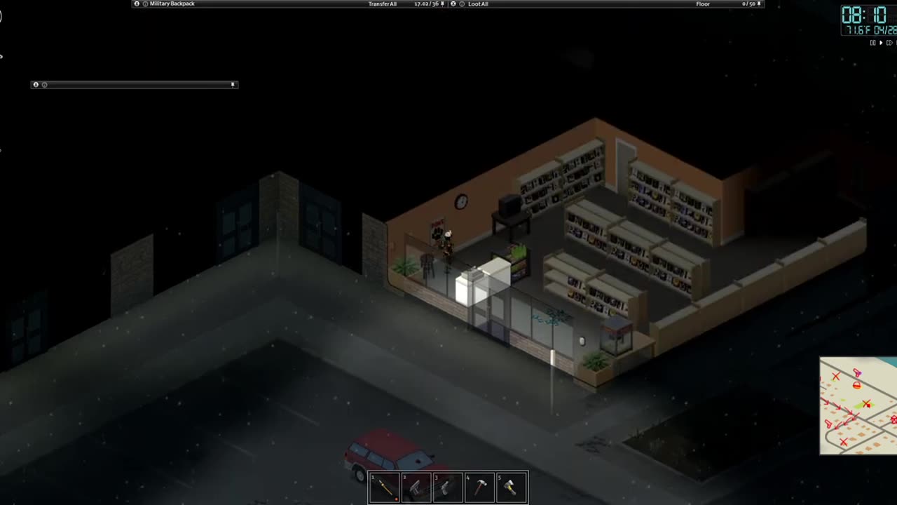 Project Zomboid Fourth Attempt Pt. 187 (No Commentary, Sandbox)