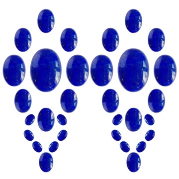 Natural turquoise and spiny oyster with Free-shape stone pendant simple choker